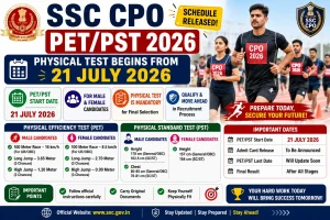 SSC CPO PET/PST 2026