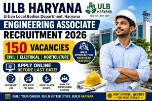 ULB Haryana Engineering Associate Recruitment 2026