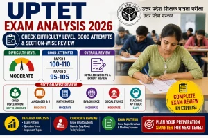 UPTET Exam Analysis 2026